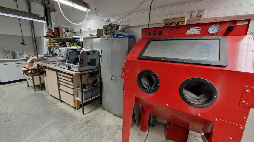 Materials Lab - enlarged view