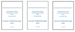 Literature lists center progress reports (in German)