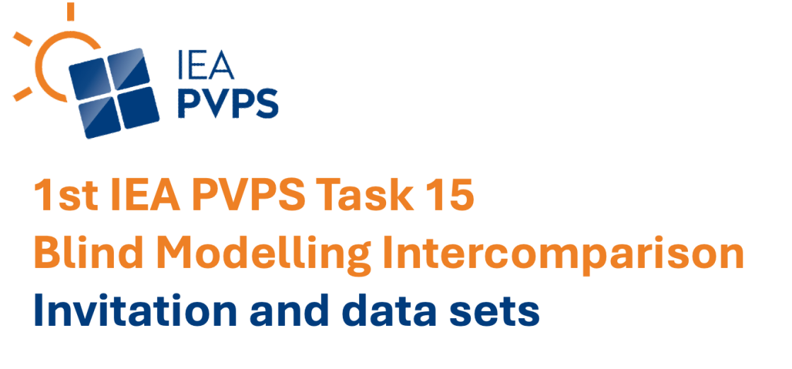 IEA PVPS Task 15 1st Blind modelling comparison BIPV