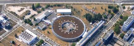 Luftbild von BESSY II in 2006