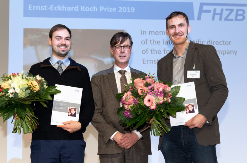 Presentation of prizes for the 2019 award winners - enlarged view