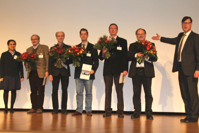The Innovation Award of Freundeskreis HZB was given to a team of DESY, Hamburg