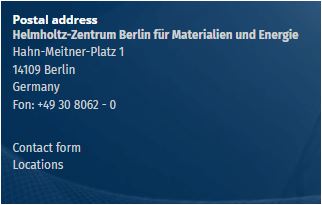 Footer Address