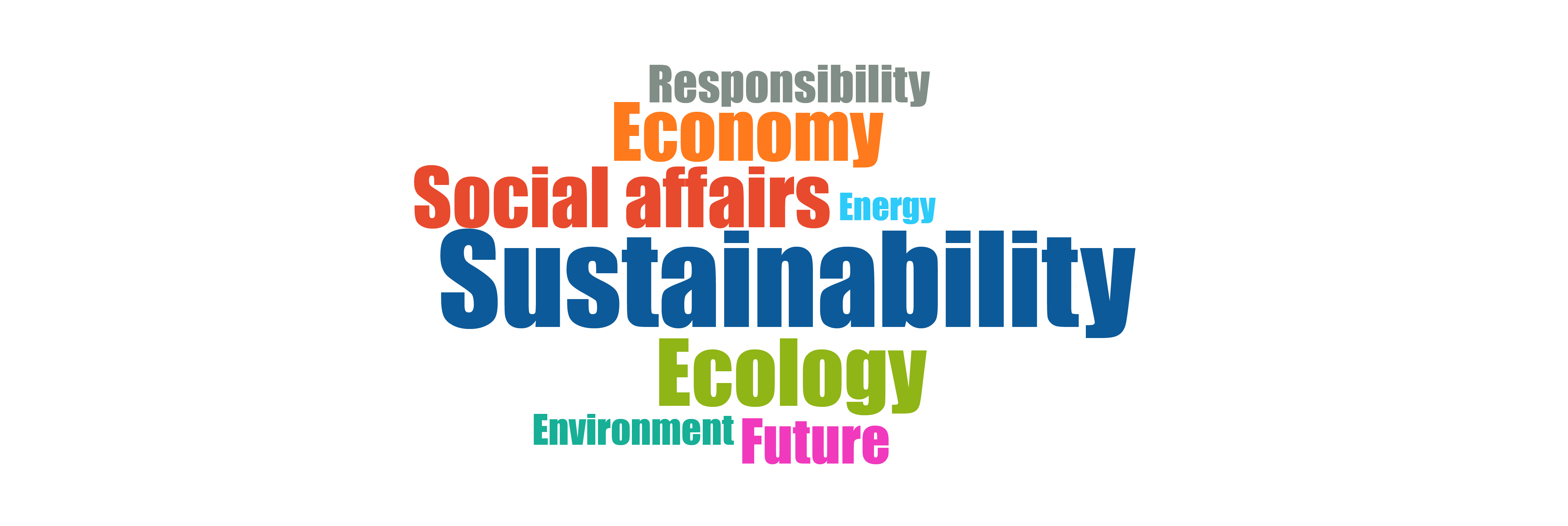 Sustainability at HZB: Word Cloud