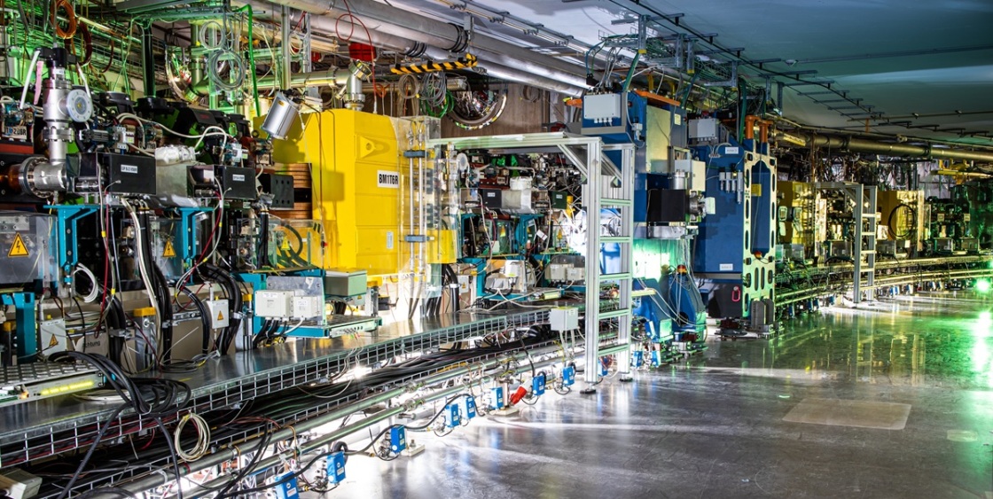 Elektronenspeicherring BESSY II (HZB/S. Steinbach)