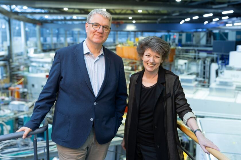 Andreas Jankowiak and Antje Vollmer have been working together on a trusting basis for many years. As the new dual leadership, they are driving forward the technical and scientific development of BESSY II.