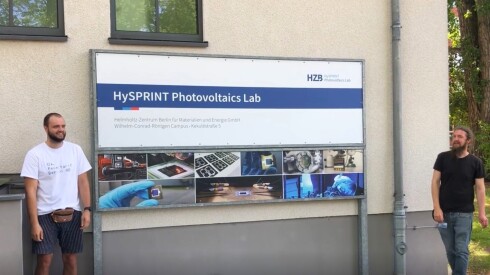 HySPRINT Photovoltaics Lab eingeweiht