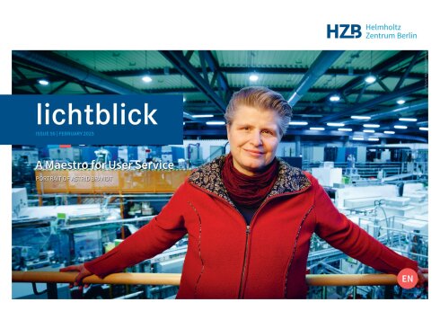 HZB-magazine lichtblick - the new issue is out!