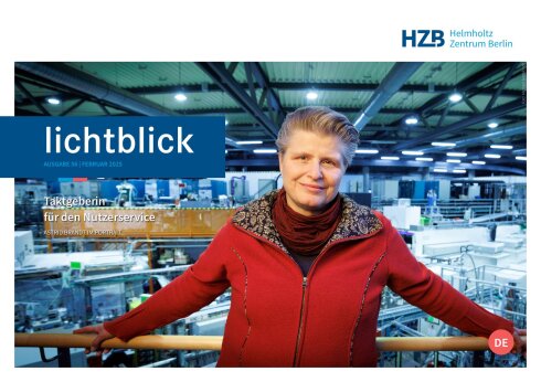 HZB-Magazin lichtblick - die neue Ausgabe ist da!