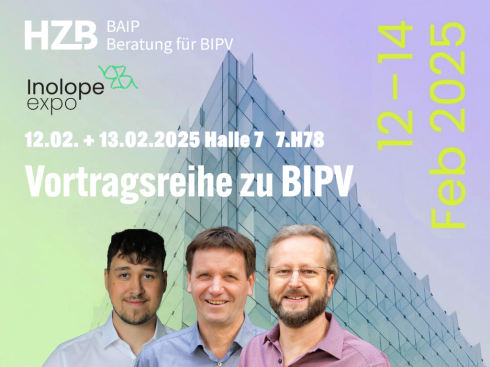 Vortragsreihe zu BIPV auf der Inolope Expo 2025