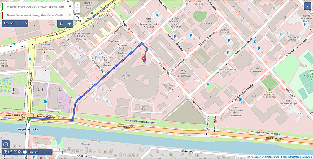 Karte in OpenStreetMap ffnen